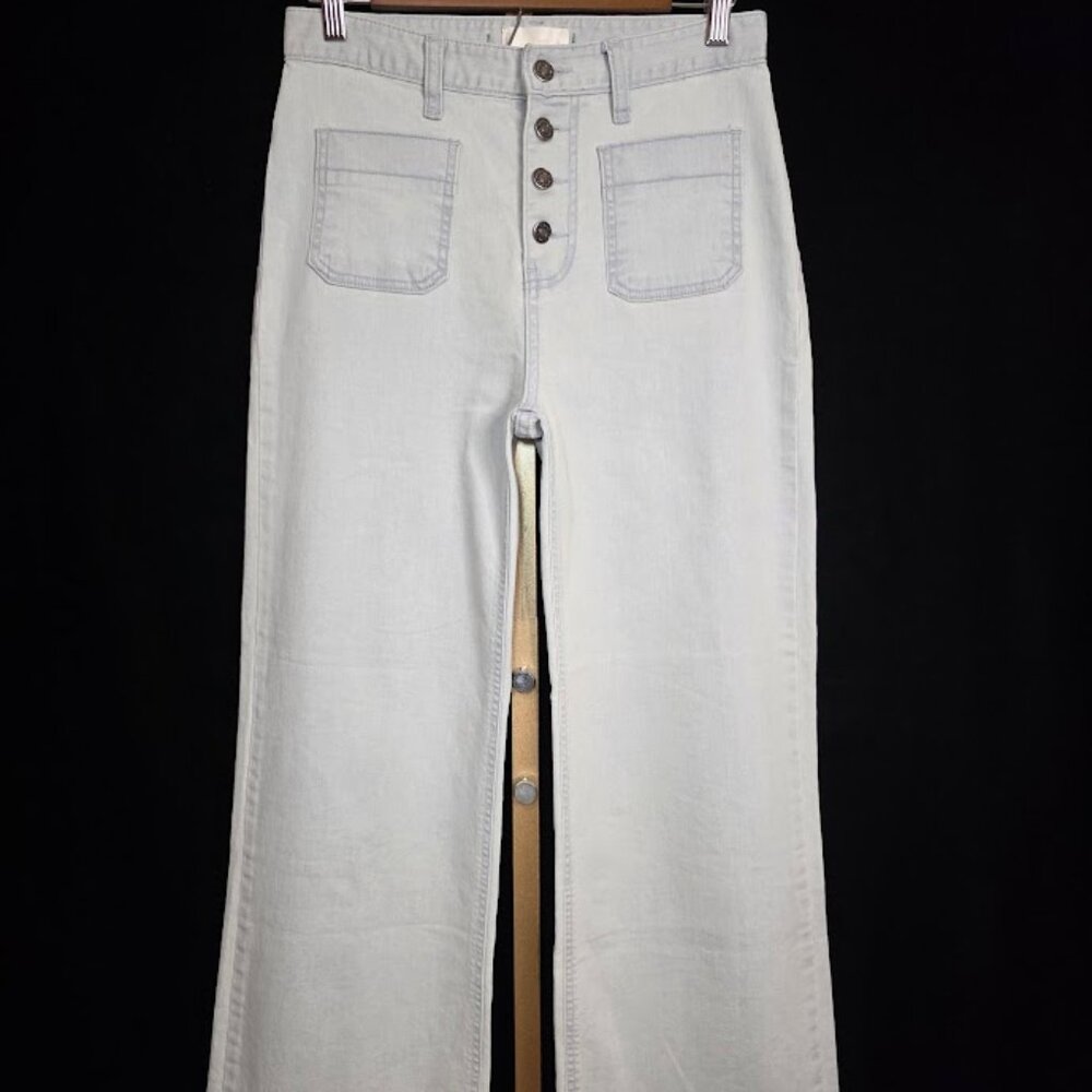 CONSUMER brand High-Waist Cropped Denim Jeans 28(M)